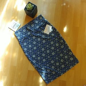 LULAROE WOMEN'S CASSIE SKIRT FLORAL SZ.S NWT